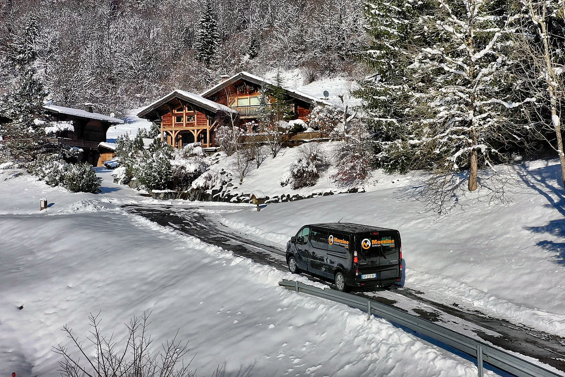 Where to Stay After Your Geneva to Morzine Airport Transfer Geneva to Morzine airport transfer dropping guests at a catered chalet in Morzine